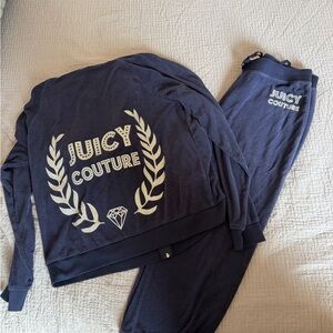Juicy Couture Dark Blue Lounge Set
